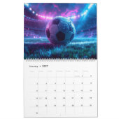 SOCCER カレンダー (1月 2027)