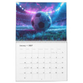 SOCCER カレンダー (1月 2027)