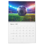 SOCCER カレンダー (2月 2027)