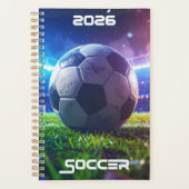 SOCCER 2026 -  プランナー手帳 (正面)