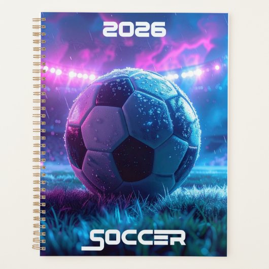 SOCCER 2026 -  プランナー手帳 (正面)