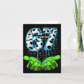 Soccer 67 Six Seven Funny Gen Alpha Meme  カード (正面)