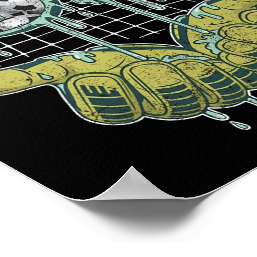 Soccer 67 Six Seven Funny Gen Alpha Meme _2  ポスター (角)