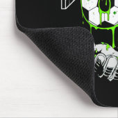 Soccer 67 Six Seven Funny Gen Alpha Meme Drip  マウスパッド (コーナー)