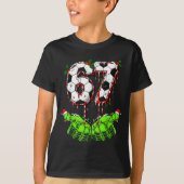 Soccer 67 Six Seven Funny Gen Alpha Meme Drip Chri Tシャツ (正面)