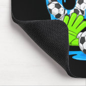 Soccer 67 Six Seven Gen Alpha Meme Drip 67 Ice Cre マウスパッド (コーナー)