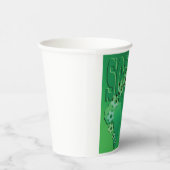 Soccer Africa Bold Green Football 紙コップ (右)