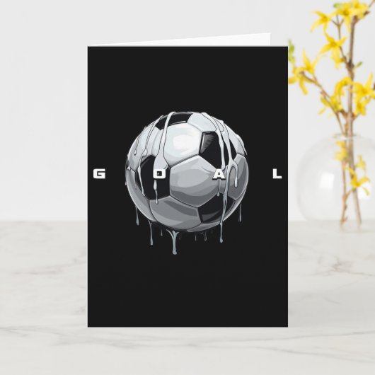 Soccer Apparel - Soccer _3  カード (黄色い花)