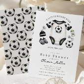 Soccer Baby Shower Invitation 招待状