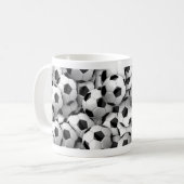 Soccer ball コーヒーマグカップ (正面左)
