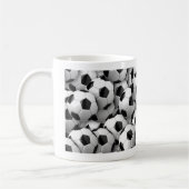 Soccer ball コーヒーマグカップ (左)
