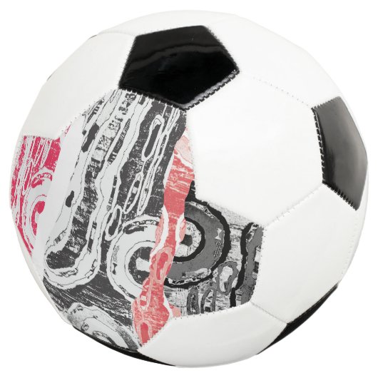 Soccer Ball – Abstract Land サッカーボール (3/4)