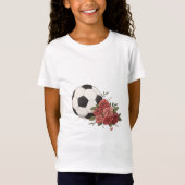 Soccer ball and Pink Tシャツ (正面)