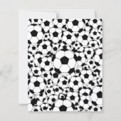 Soccer Ball Background Scrapbook Paper Football (裏面)
