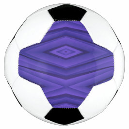 Soccer ball featuring a geometric pattern  サッカーボール