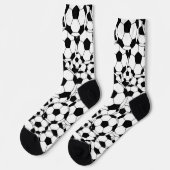 Soccer Ball Football Socks Sports Fan ソックス (左)
