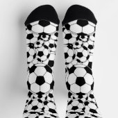 Soccer Ball Football Socks Sports Fan ソックス (上部)