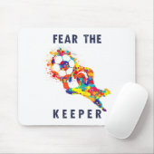 Soccer Ball Funny Goalie Keeper Quote  マウスパッド (マウス)