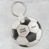 Soccer Ball Keychain | Personalized Team Name Year キーホルダー