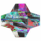 Soccer Ball – Neon Pulse サッカーボール (フラット)