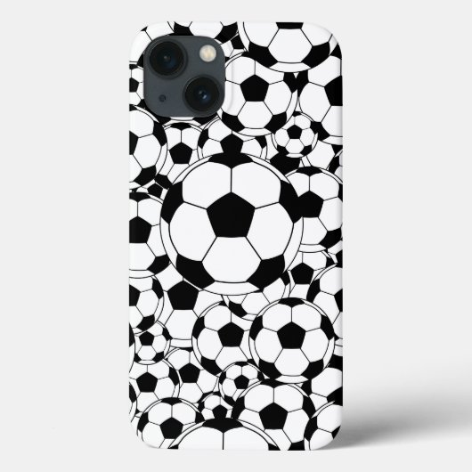Soccer Ball Phone Case Football Sports Fan Design Case-Mate iPhoneケース (裏面)