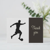 Soccer Ball Volunteer Helper Thank You サンキューカード (スタンド正面)