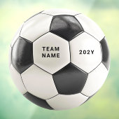 Soccer Ball Window Cling | Team Name Vinyl Decal ウィンドウサイン (シート3)