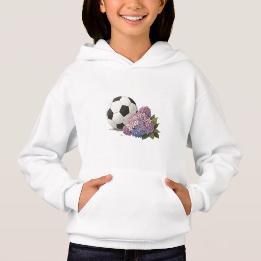 Soccer Ball with Hydrangea (正面)