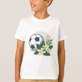 Soccer ball with Jasmine Tシャツ (正面)