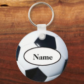 Soccer ball with your name on it キーホルダー (正面)