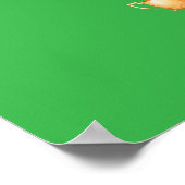 Soccer Birthday Match Poster - Editable Party Sign ポスター (角)