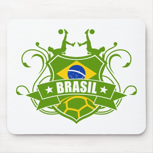 soccer BRASIL マウスパッド (正面)
