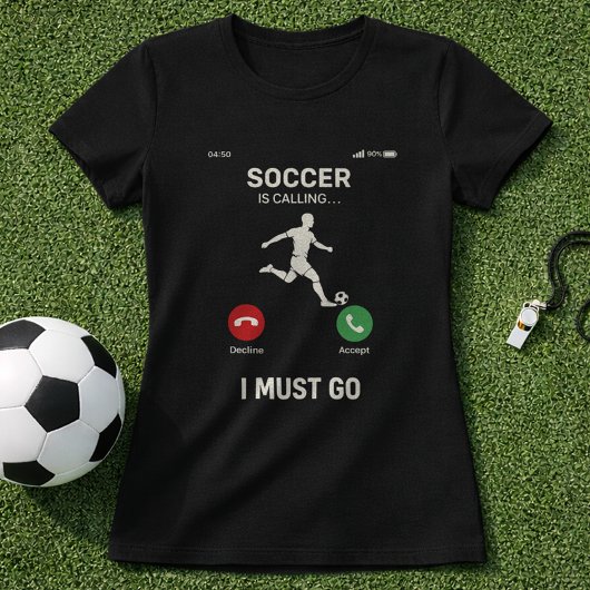 Soccer Calling Game Day Tシャツ