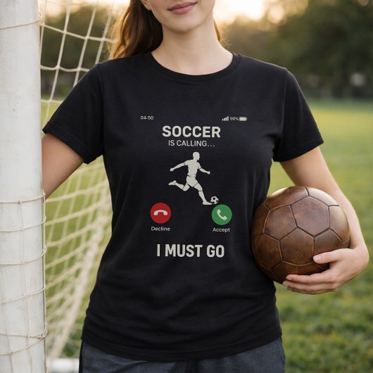 Soccer Calling Game Day Tシャツ