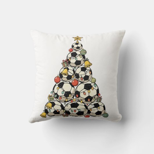 Soccer Christmas Tree クッション (裏面)