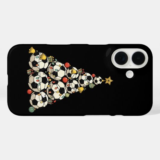 Soccer Christmas Tree Case-Mate iPhoneケース (裏面 (横))