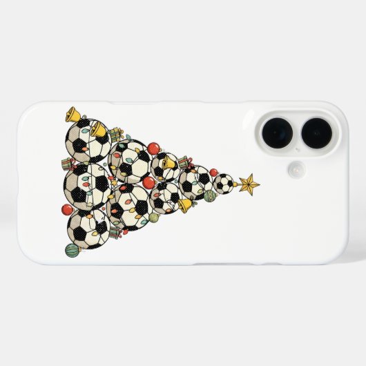 Soccer Christmas Tree Case-Mate iPhoneケース (裏面 (横))