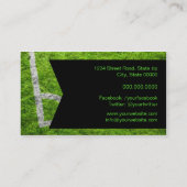 Soccer coach business card 名刺 (裏面)