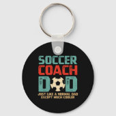 Soccer Coach Dad  キーホルダー (正面)