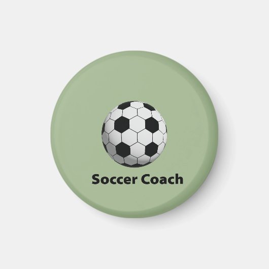 Soccer Coach Magnet マグネット (正面)