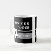 Soccer Coffee Mug コーヒーマグカップ (正面左)