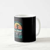 Soccer Dad Retro Sunset コーヒーマグカップ (正面右)