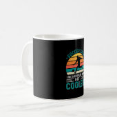 Soccer Dad Retro Sunset コーヒーマグカップ (正面左)