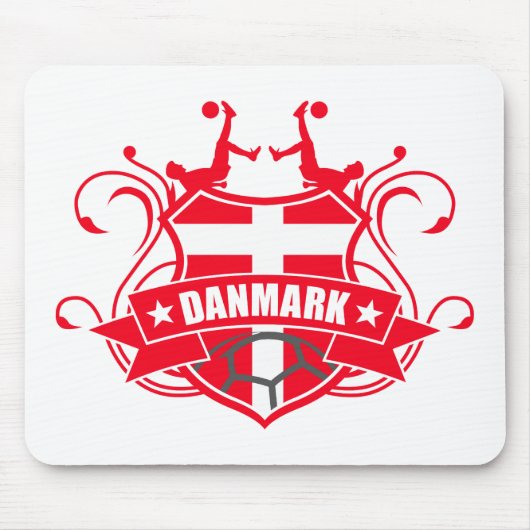 soccer DANMARK マウスパッド (正面)