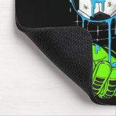 Soccer Drip 67 Six Seven Funny Gen Alpha Meme 6 7  マウスパッド (コーナー)