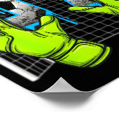 Soccer Drip 67 Six Seven Funny Gen Alpha Meme Desi ポスター (角)