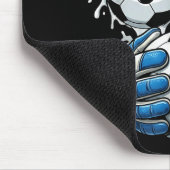 Soccer Drip Number 67 Boys Soccer Goalkeeper 67  マウスパッド (コーナー)