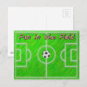 Soccer Field ポストカード (正面/裏面)