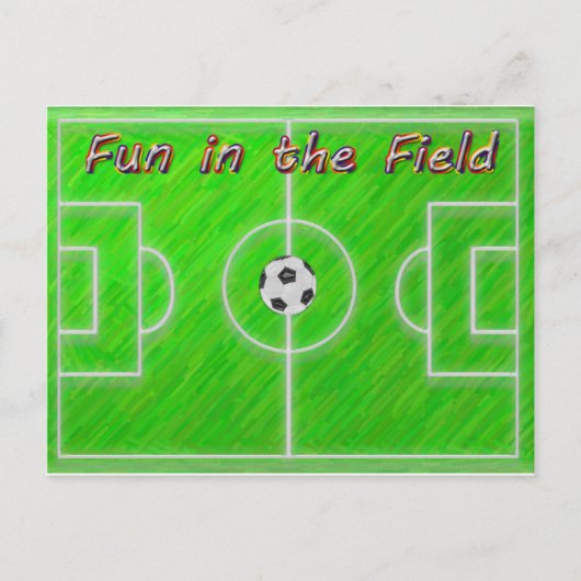 Soccer Field ポストカード (正面)