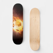 Soccer Fire Skateboard スケートボード (正面)